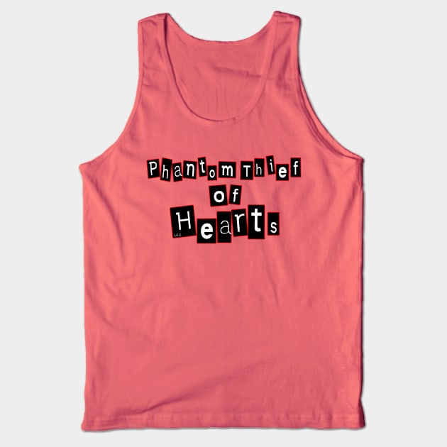 Phantom Thief of Hearts Tank Top by LetsGetGEEKY